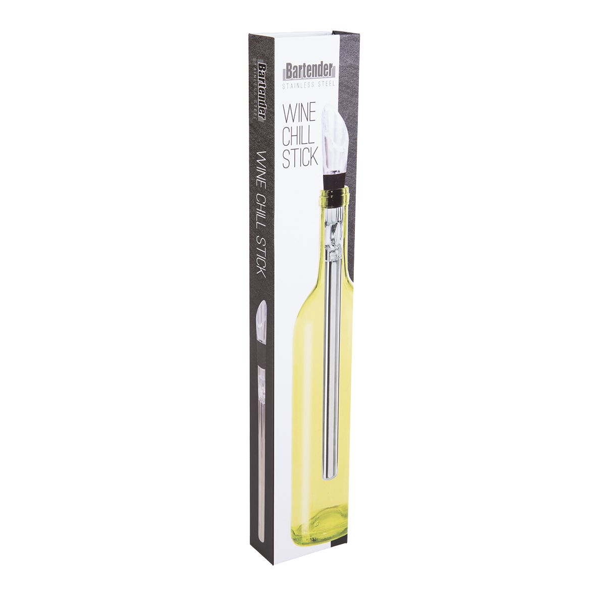 Bartender Stainless Steel Wine Chill Stick-3