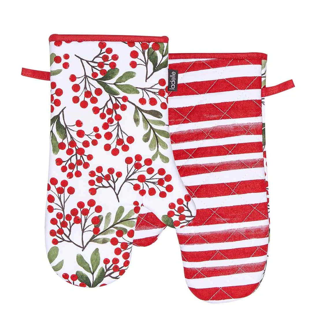 Ladelle Berry Berry Oven Mitts - Set of 2-1