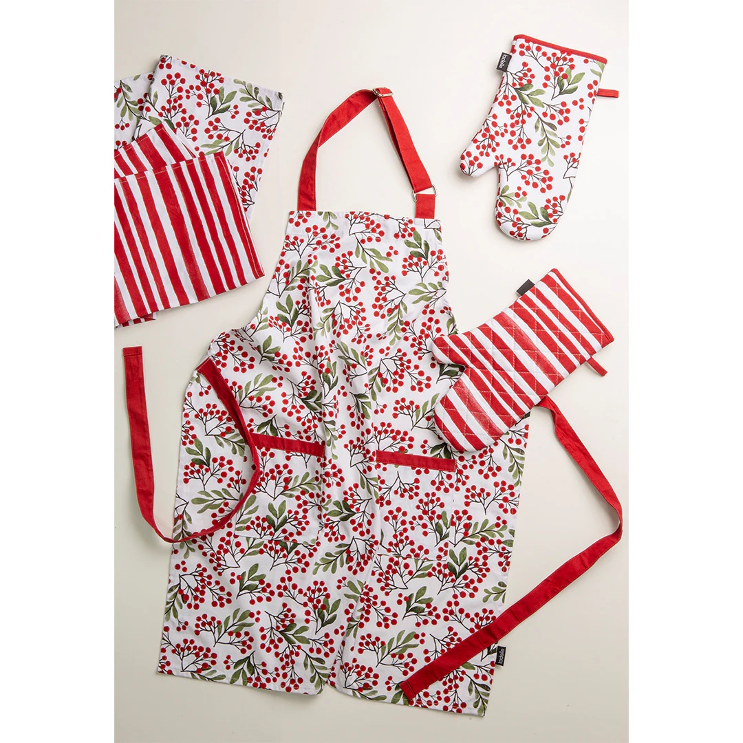Ladelle Berry Berry Oven Mitts - Set of 2-4