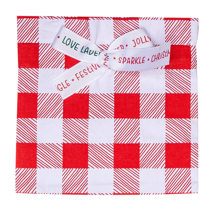 Ladelle Reusable Christmas Gift Bags - Set of 3-4