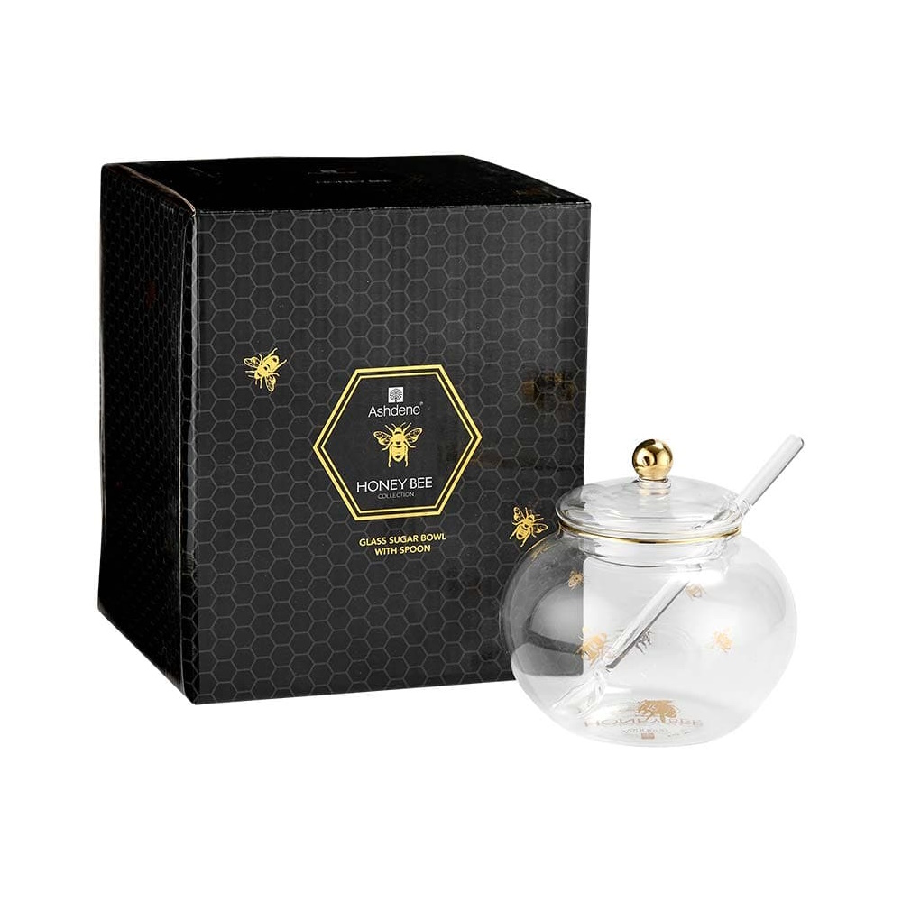 Ashdene Honey Bee Sugar Bowl With Spoon-2