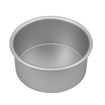 Bakemaster Silver anodised Rnd Cake Pan 15x7.5cm