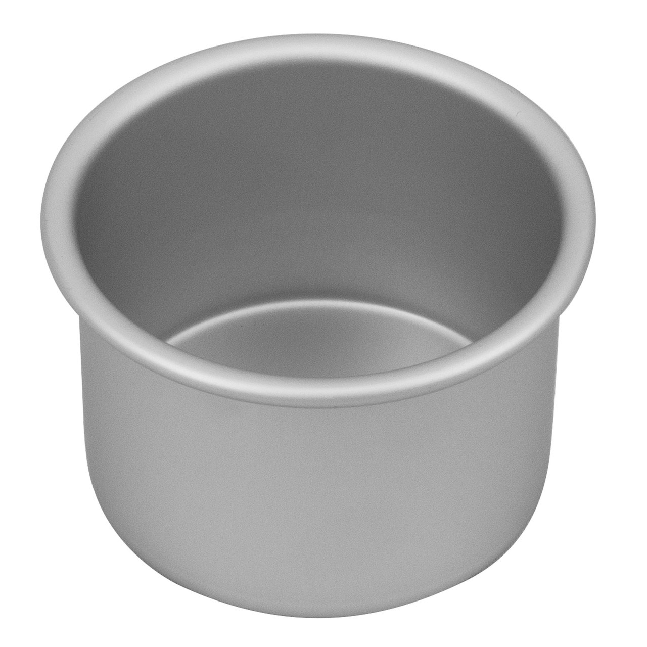 Bakemaster Silver anodised Rnd Cake Pan 10x7.5cm