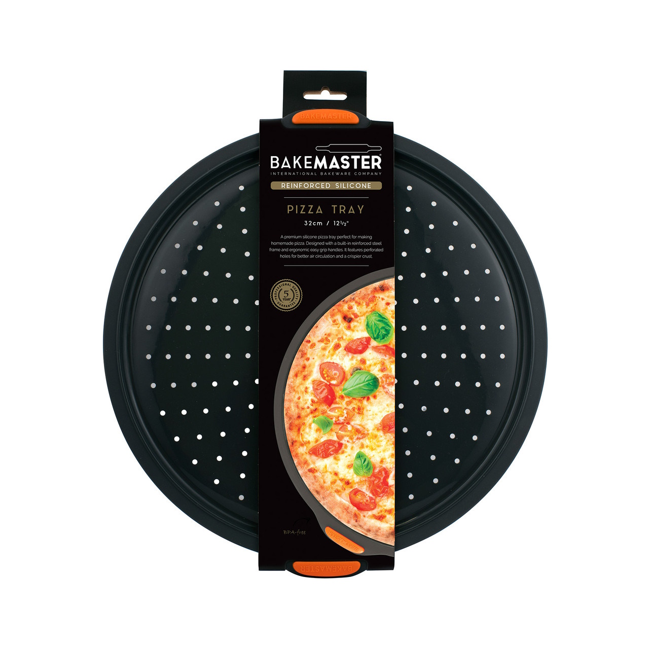 Bakemaster Silicone Pizza Tray 32cm