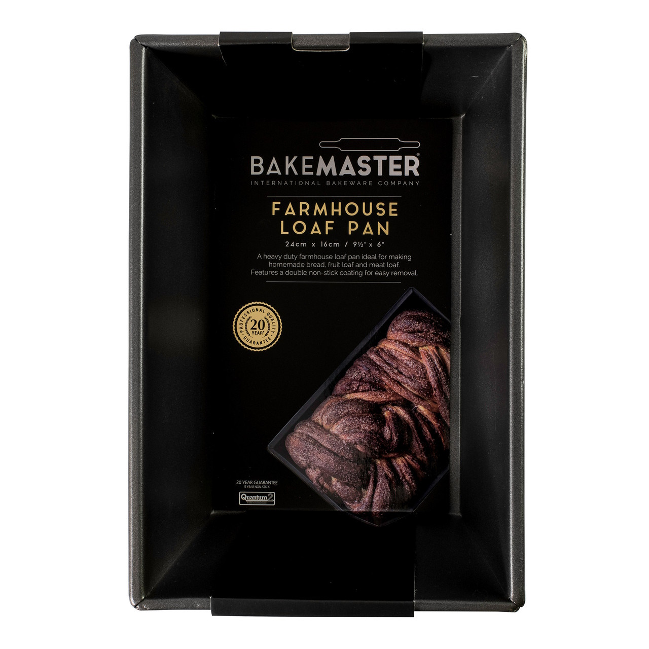 Bakemaster Farmhouse Loaf Pan 24X16X12CM-3