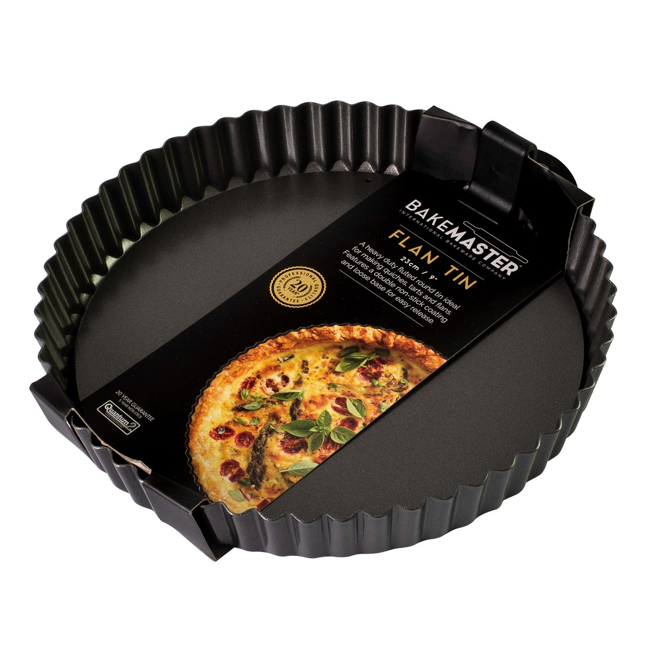 Bakemaster L/Base Rnd Quiche 23x3.5cm-2