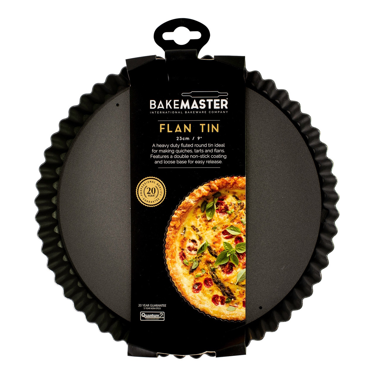 Bakemaster L/Base Rnd Quiche 23x3.5cm-4