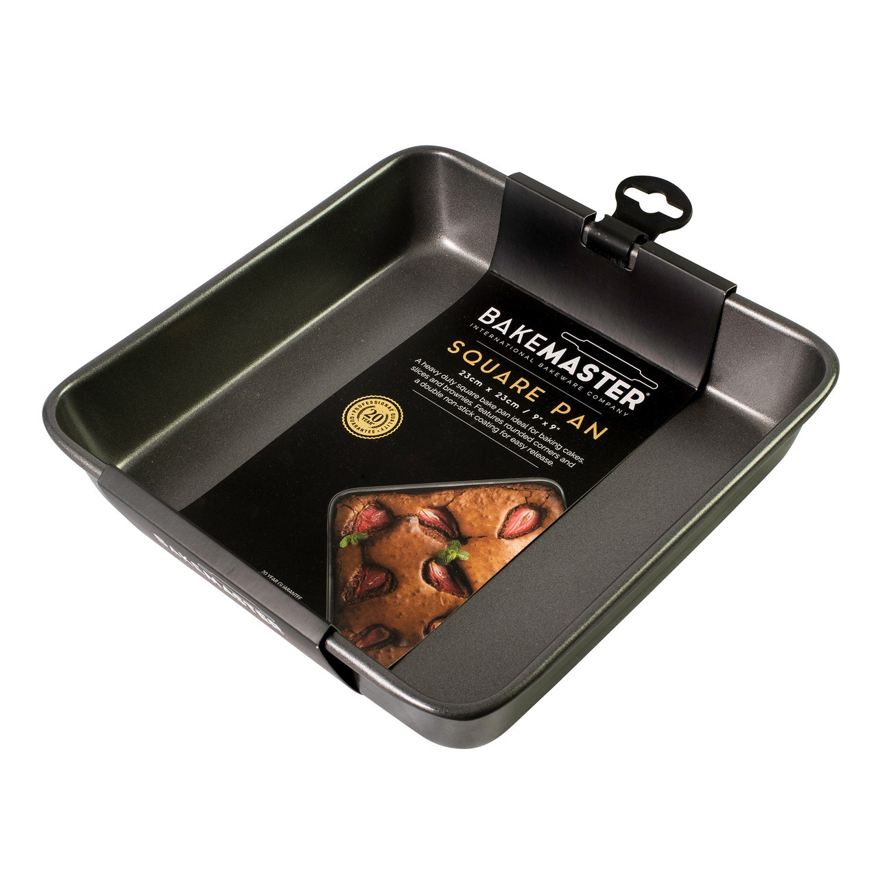 Bakemaster Square Bake Pan 23x23x4.5cm