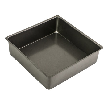 Bakemaster L/B Square Cake Pan 25x8cm