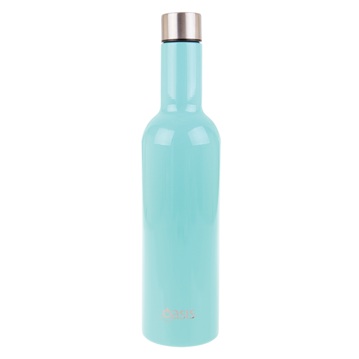 Oasis S/s Double Wall Ins. Wine Traveller 750ml-Spearmint-3
