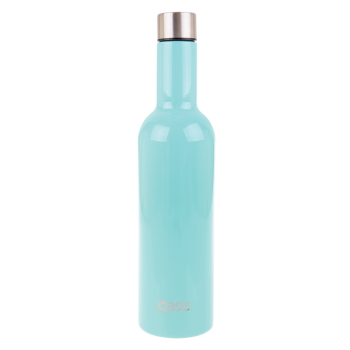 Oasis S/s Double Wall Ins. Wine Traveller 750ml-Spearmint