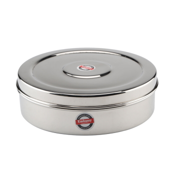 Embassy Multipurpose Stainless Steel Container Deep(1100 ml, Size 11)