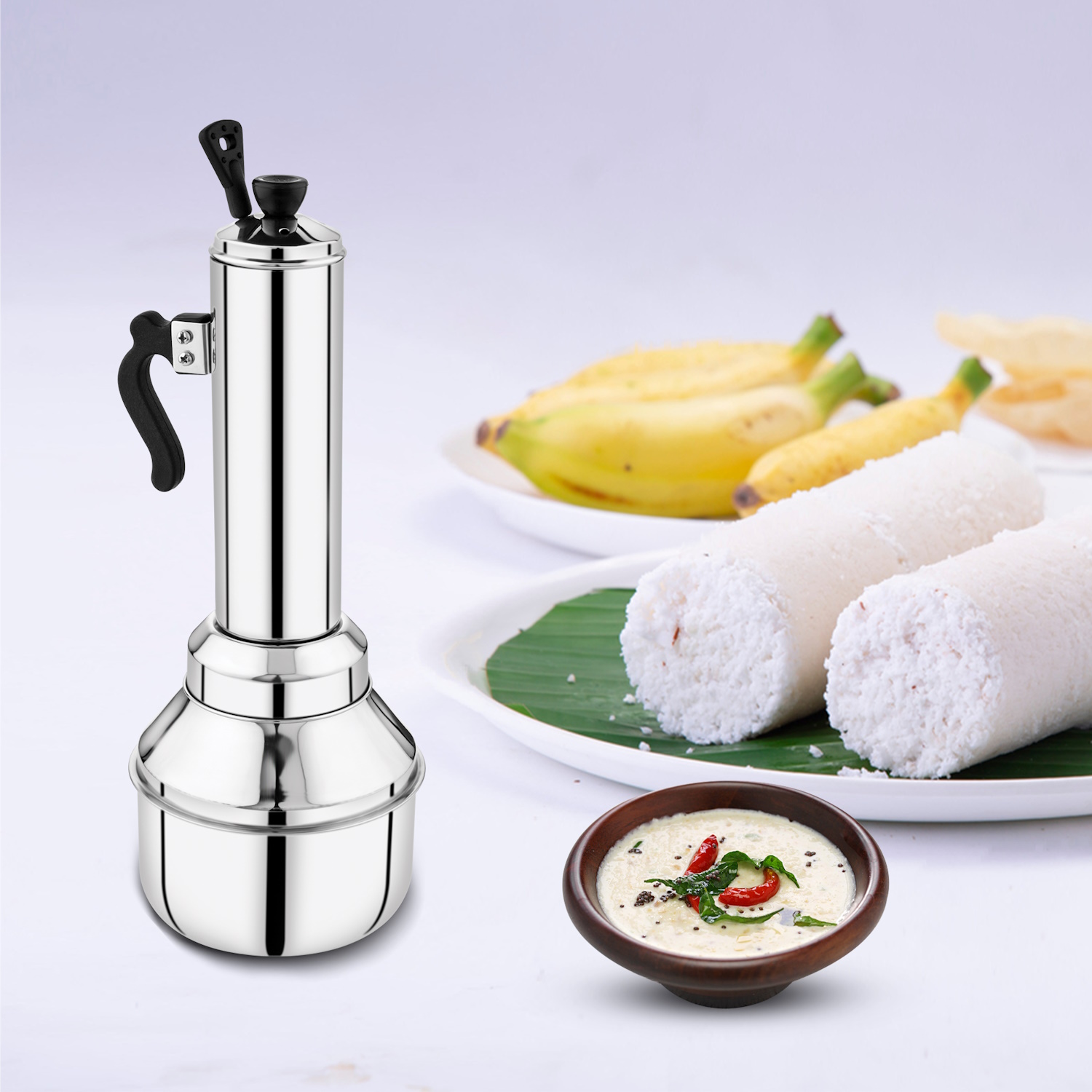 Embassy Stainless Steel Puttu Kudam / Maker
