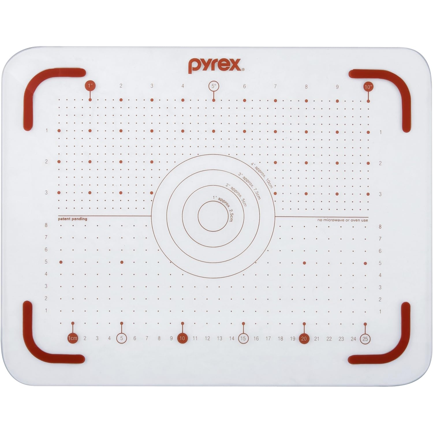 Pyrex 11" x 14" Glass Cutting Board-3