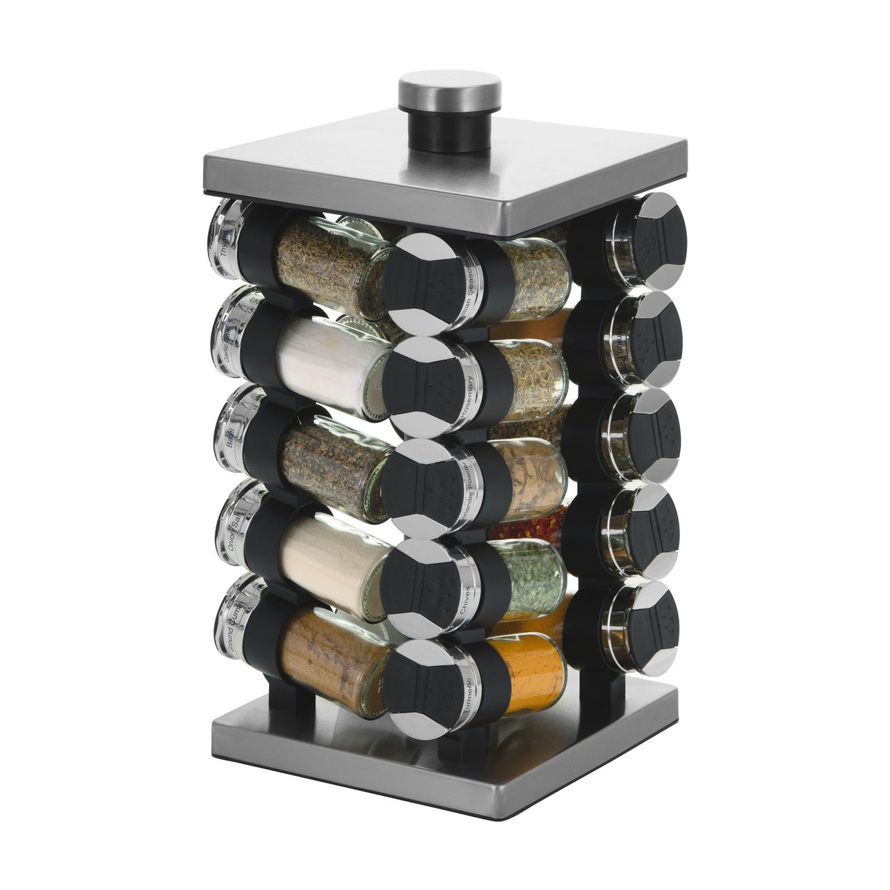 Avanti Revolving Herb Spice Rack 20 Jars-2