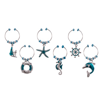 Avanti Wine Charms-Nautical