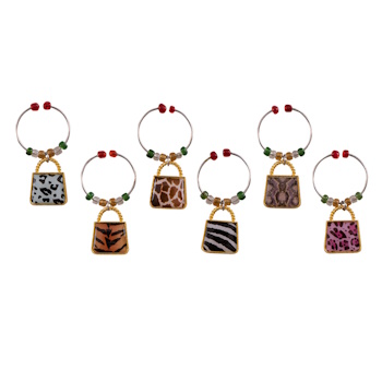 Avanti Wine Charms-Safari