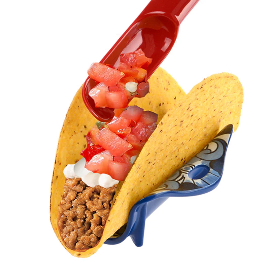 Prepara Taco Spoon-Set of 2 Red