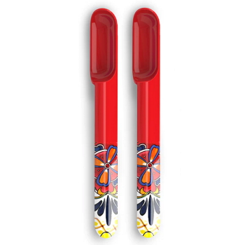 Prepara Taco Spoon-Set of 2 Red