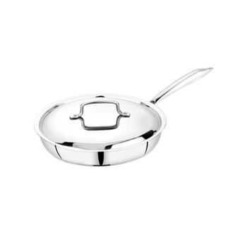 Embassy Thickply Fry Pan with Lid Size10