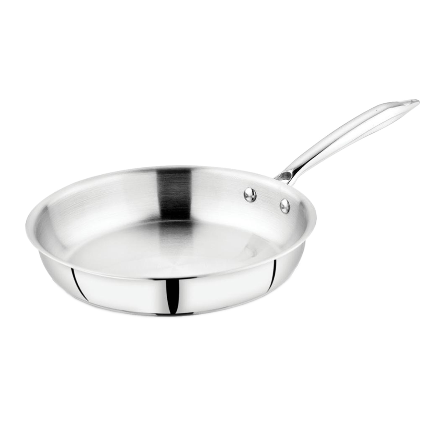 Embassy Stainless Steel Thickply Fry Pan with Lid Size11 - 20cm-2