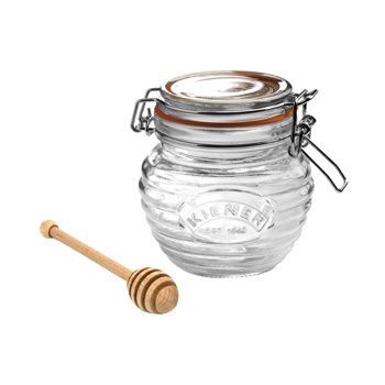 Kilner Honey Pot and Drizzler Spoon