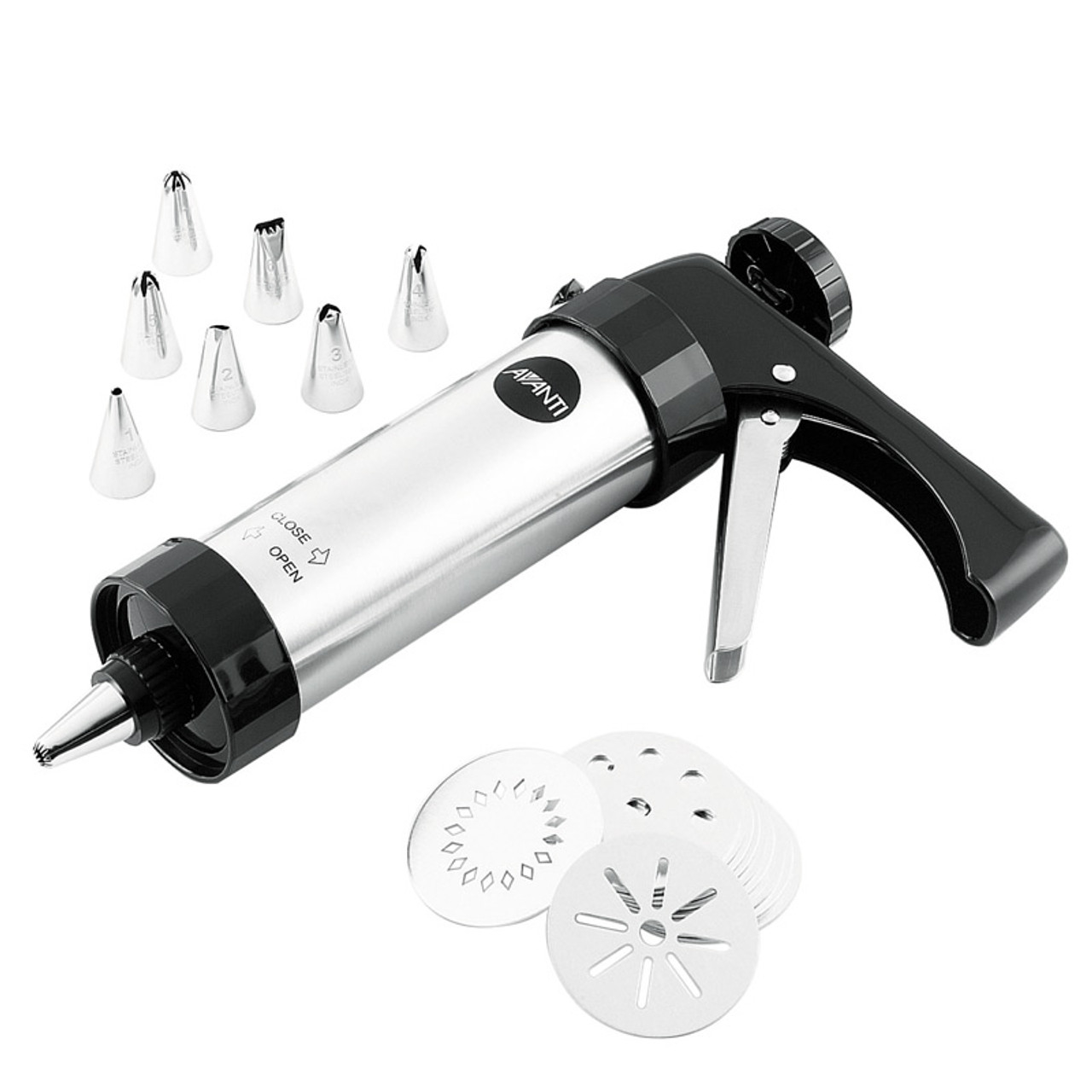 Avanti Cookie Press Set SS Steel Gift Box-3