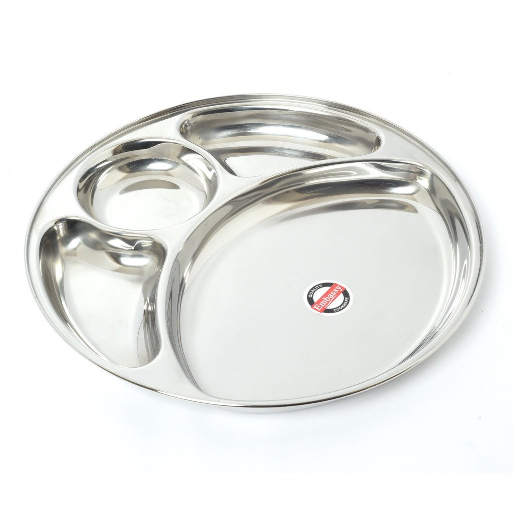 Embassy Round Bhojan Plate DX Nano-1