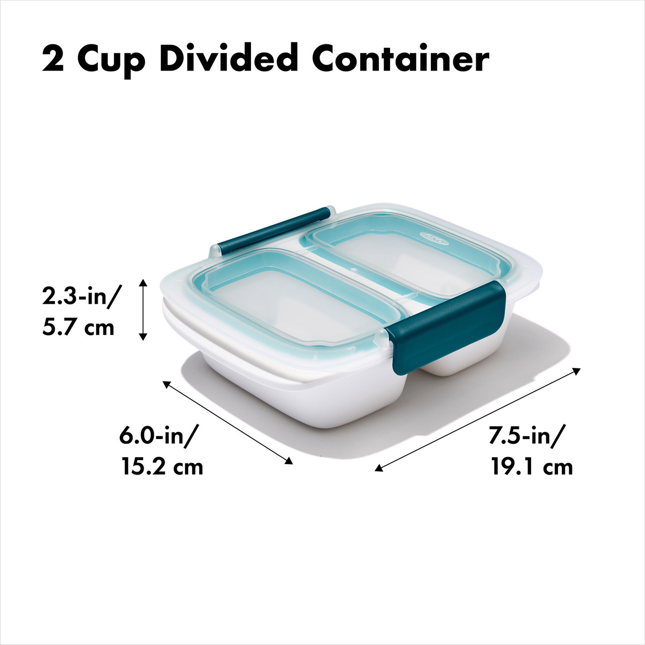 Oxo GG Prep & Go Divided Cont 0.4L-4