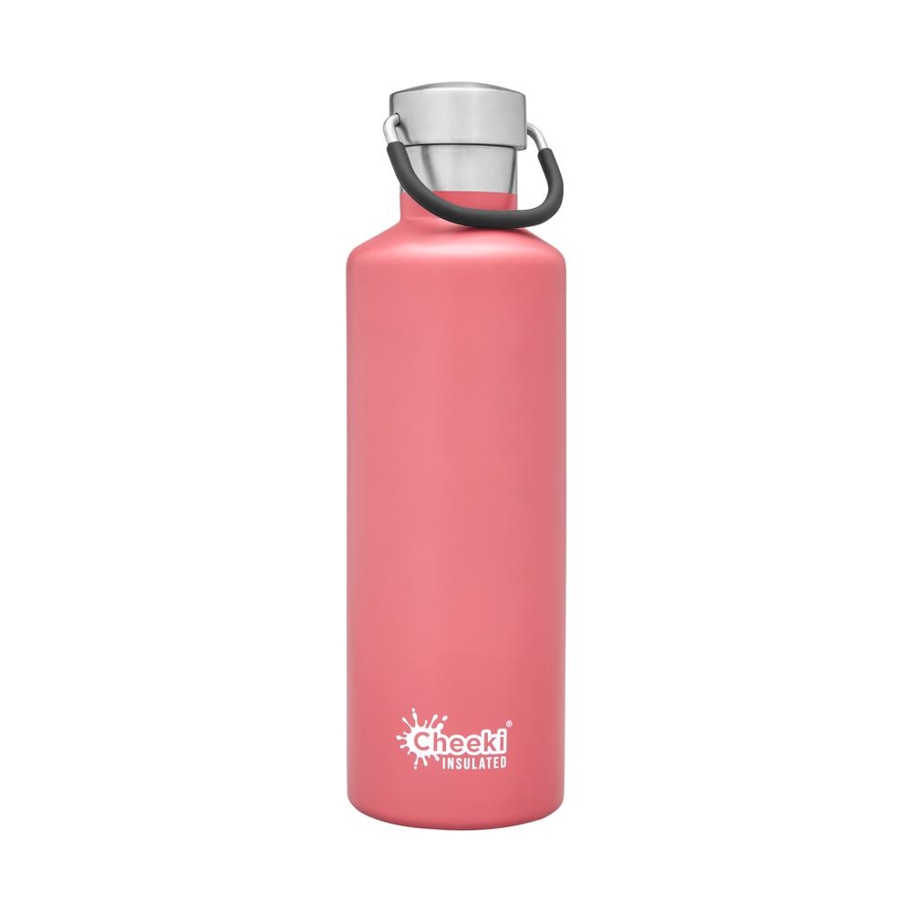 Cheeki 600ml Classic Insulated Bottle - Dusty Pink-1