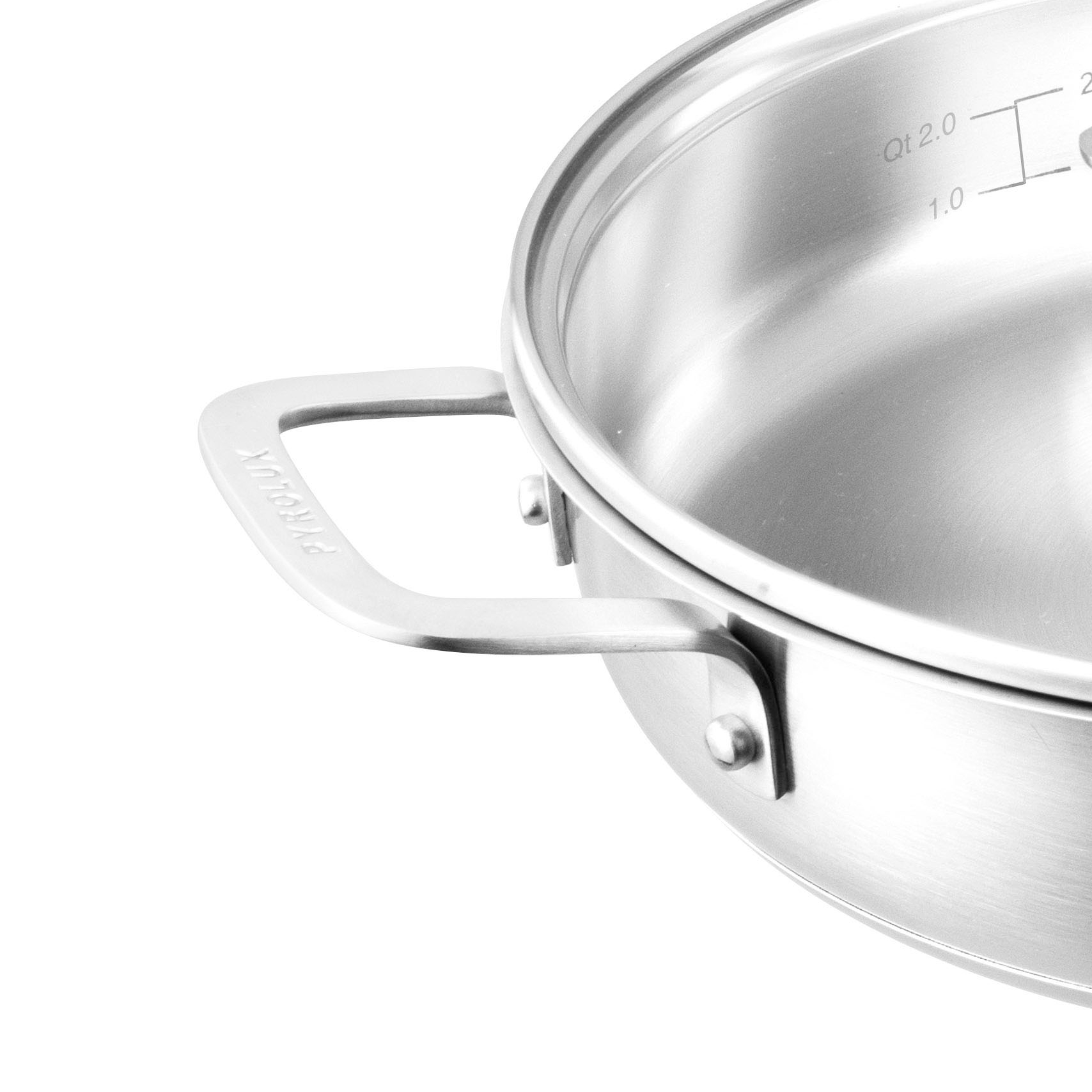Pyrolux Radius 85 Saute Pan 28cm/3L-3
