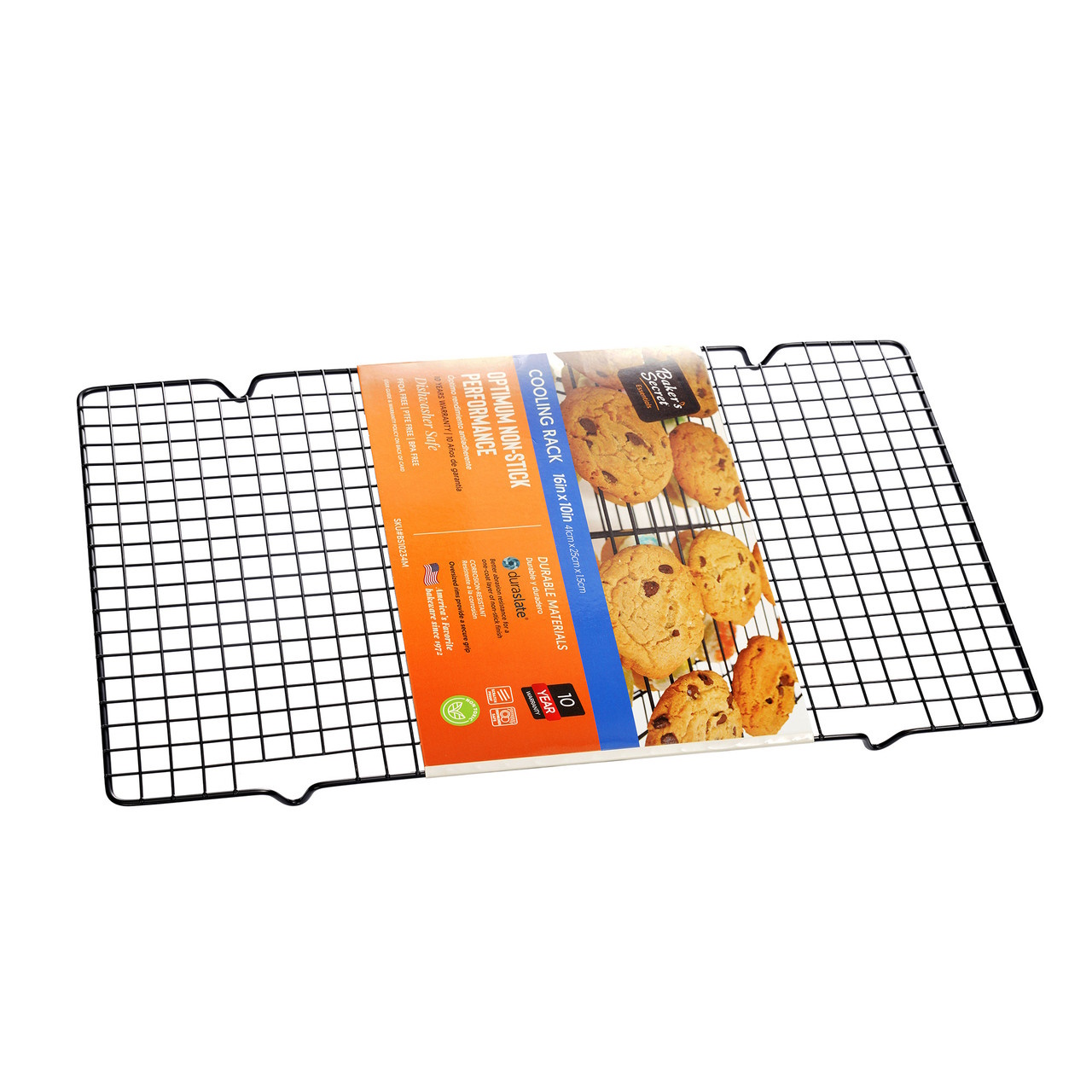 Bakers Secret Non-Stick Cooling Rack Medium-3