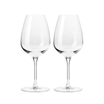Krosno Duet Wine Glass 460ML Set of 2 Gift Boxed