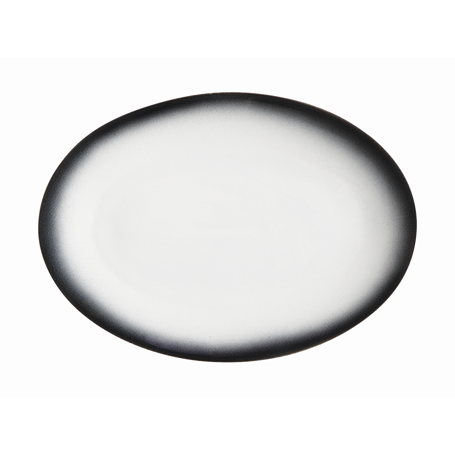 MW Caviar Granite Oval Plate 35x25cm-2