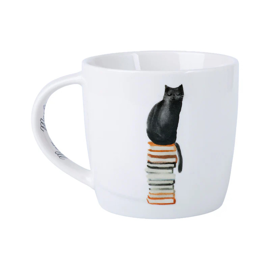 MW Marc Martin Feline Friends Mug 400ML Well Read Cat Gift Boxed-1