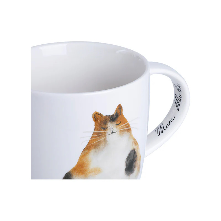 MW Marc Martin Feline Friends Mug 400ML Content Cat Gift Boxed