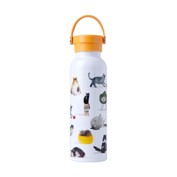 MW Marc Martin Feline Friends Double Wall Insulated Bottle