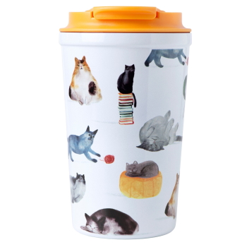 MW Marc Martin Feline Friends Double Wall Insulated Cup
