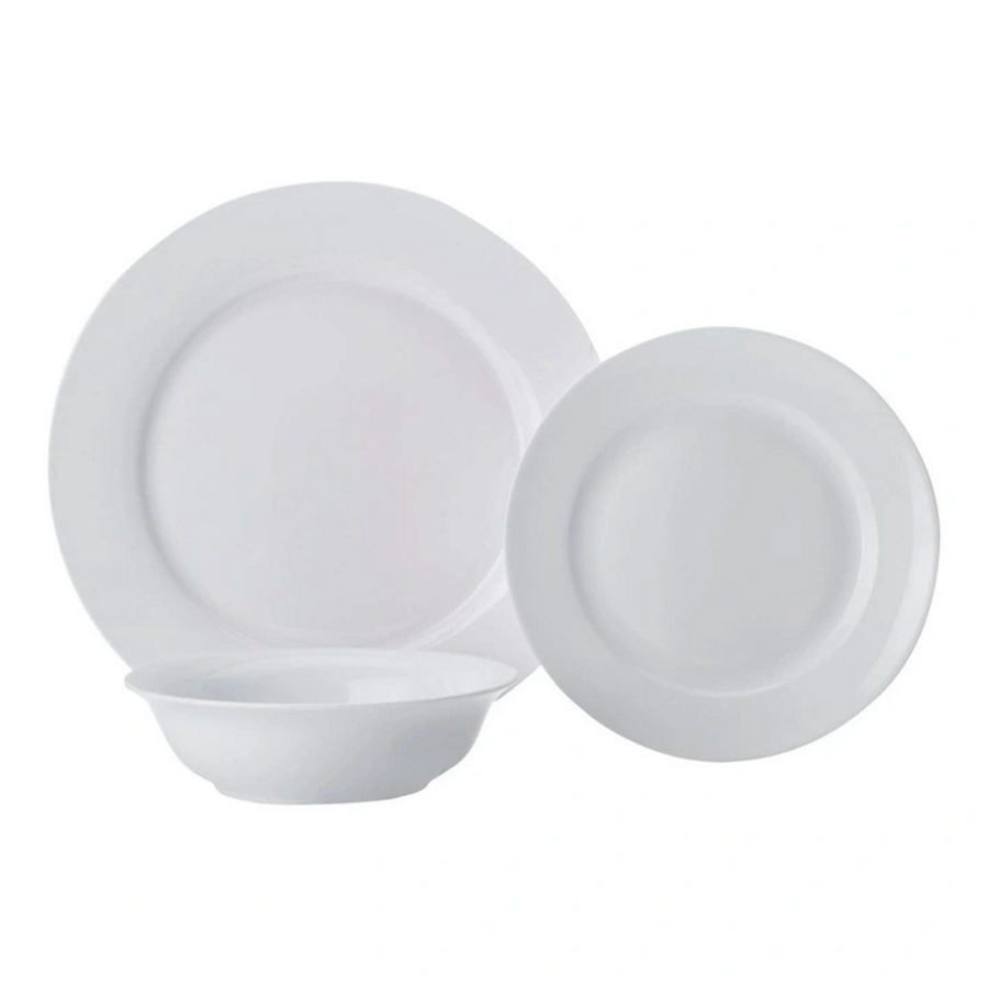 Maxwell & Williams Cashmere Cosmos Rim Dinner Set 12pce Gift Boxed-1
