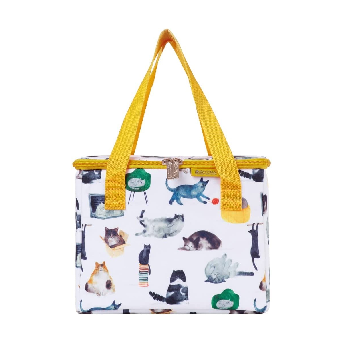 Maxwell & Williams Marc Martin Feline Friends Insulated Lunch Bag-3