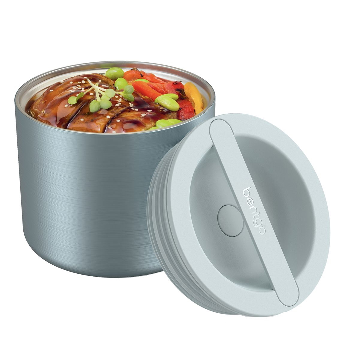 Bentgo Stainless Steel Insulated Food Container 560ml - Aqua-3