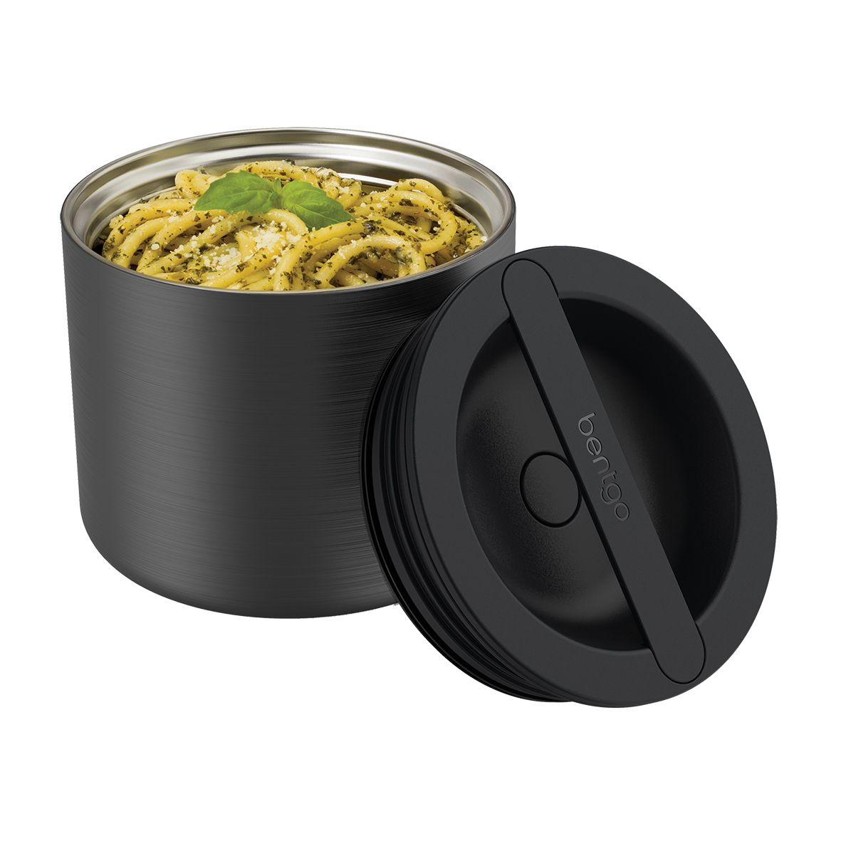 Bentgo Stainless Steel Insulated Food Container 560ml - Carbon Black-3