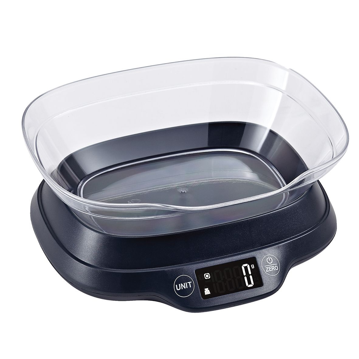 Acurite Digital Scale W/ Bowl & Backlight Display 1g/5kg - Black-3