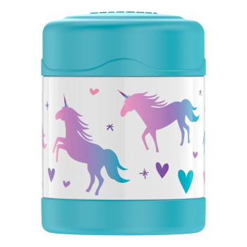 Thermos FUNtainer 290ml Vacuum Insulated Food Jar - Unicorn