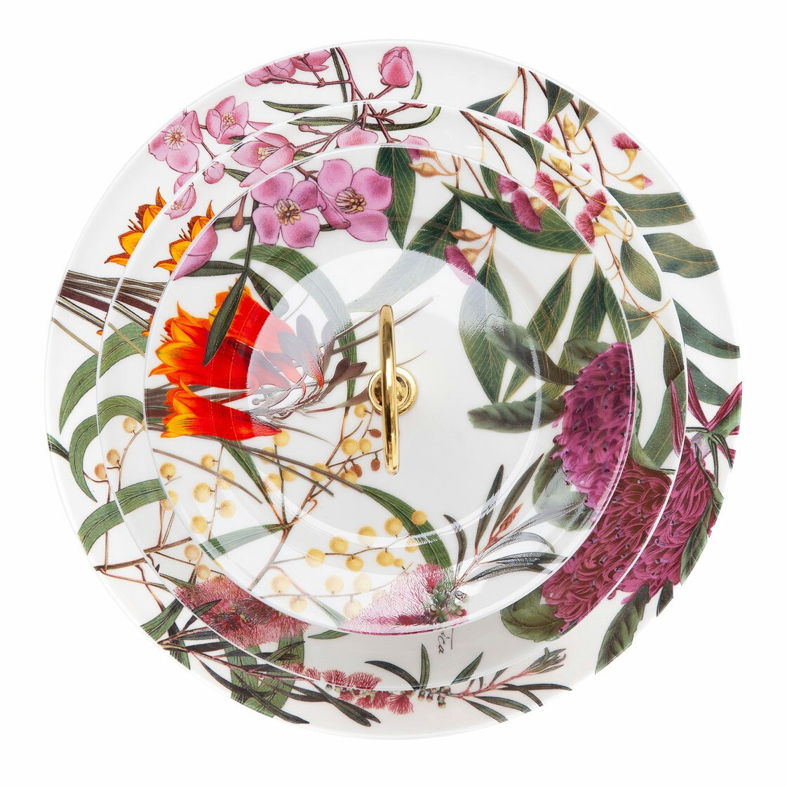 Royal Botanic Gardens Australian Botanics 3 Tiered Cake Stand Gift Boxed-2