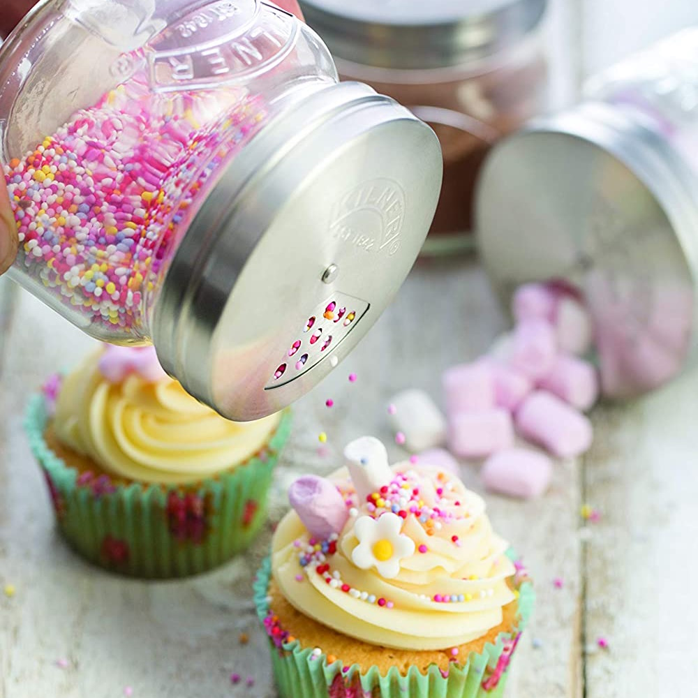 Kilner Jar and Shaker Lid 250ml-3