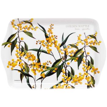 Ashdene Aus Floral Emblems Wattle Scatter Tray