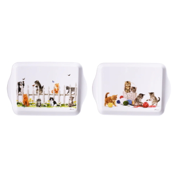 Ashdene Kitten Adventures Set Of 2 Scatter Tray