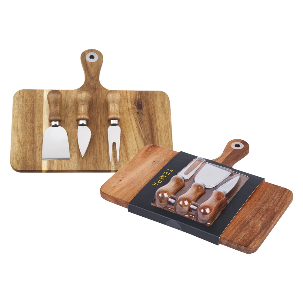 Ashdene Fromagerie Rectangle 4pc Cheese Set