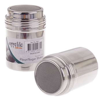 Appetito Small Stainless Steel Mesh Shaker